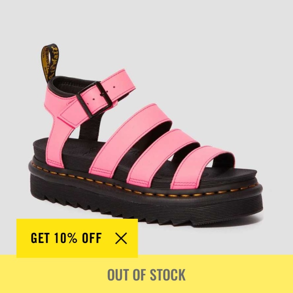 Dr.Martens Blair Sandal in Pink Lemonade Sold out